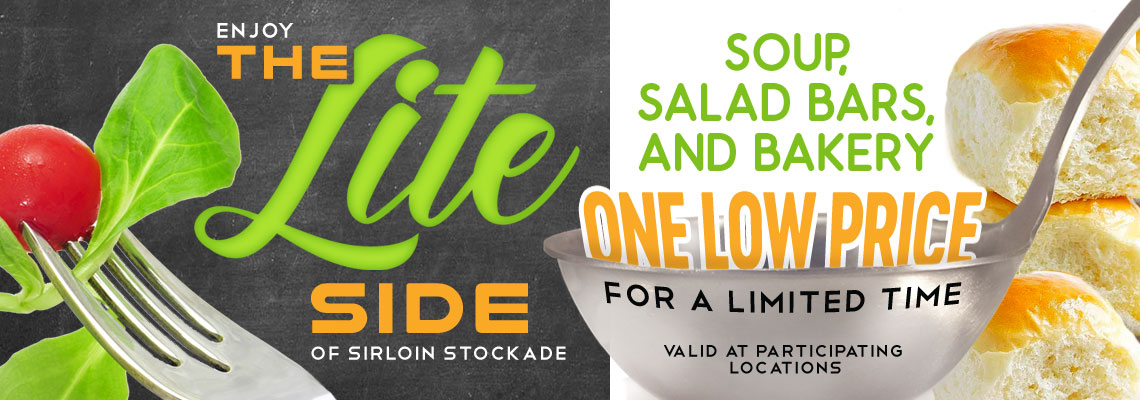 Enjoy the Lite Side of Sirloin Stockade